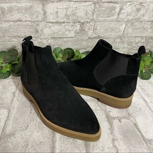 BRUNO PREMI Boots Women’s Sz 38 Black Suede Ankle‎
